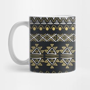 Set of geometric seamless patterns Mug